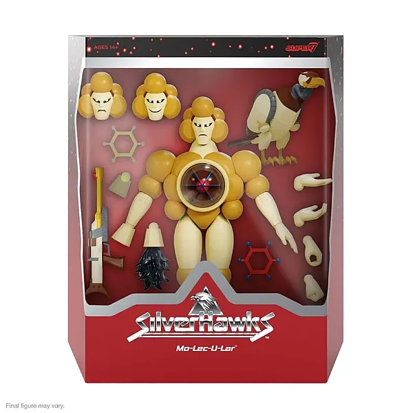 SILVERHAWKS ULTIMATES MO-LEC-U-LAR ACTION FIGURE 18 CM